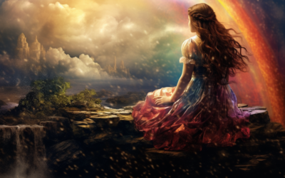 Rainbows on Her Eyelashes