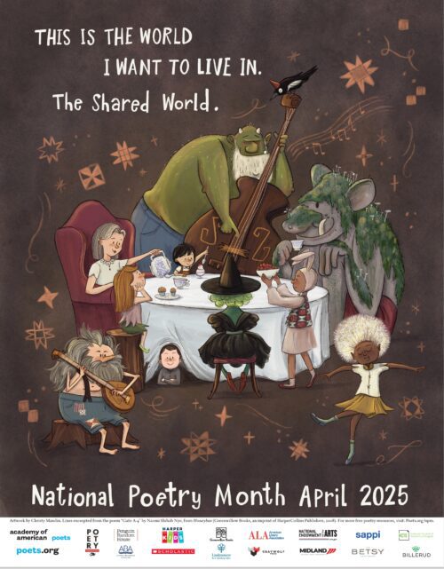 National Poetry Month Official Poster