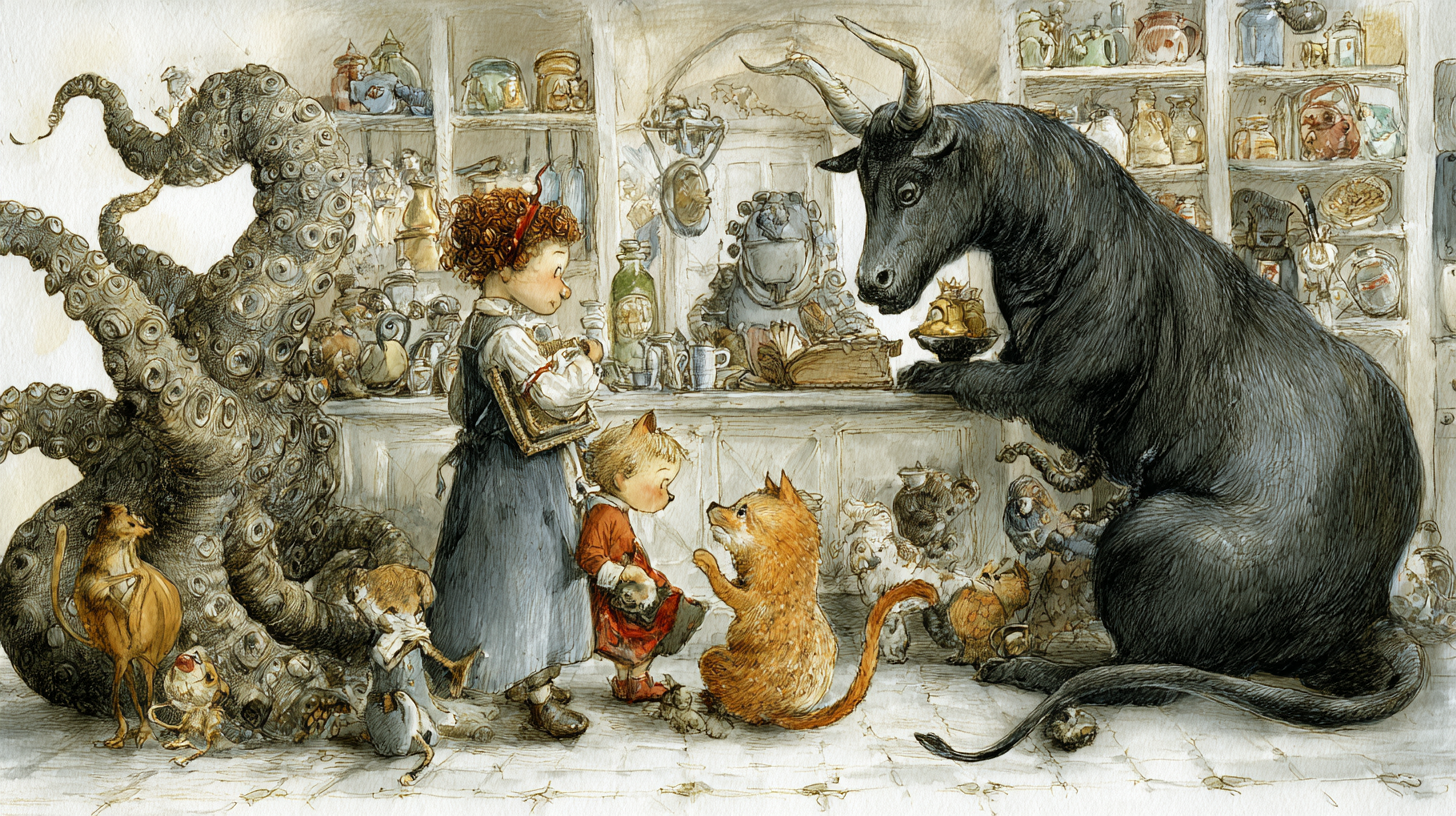 Illustration (decorative) for the poem in this post.